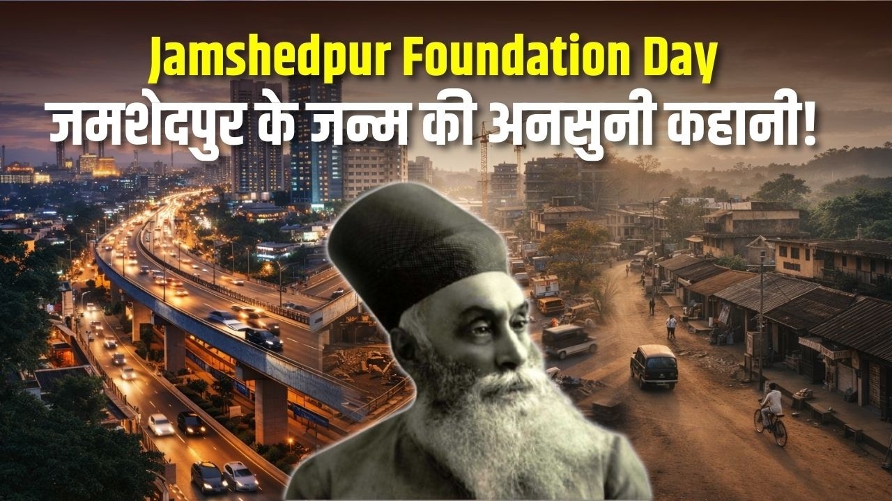 Jamshedpur Foundation Day | जमशेदपुर के जन्म की अनसुनी कहानी! 3rd March Jamshedpur