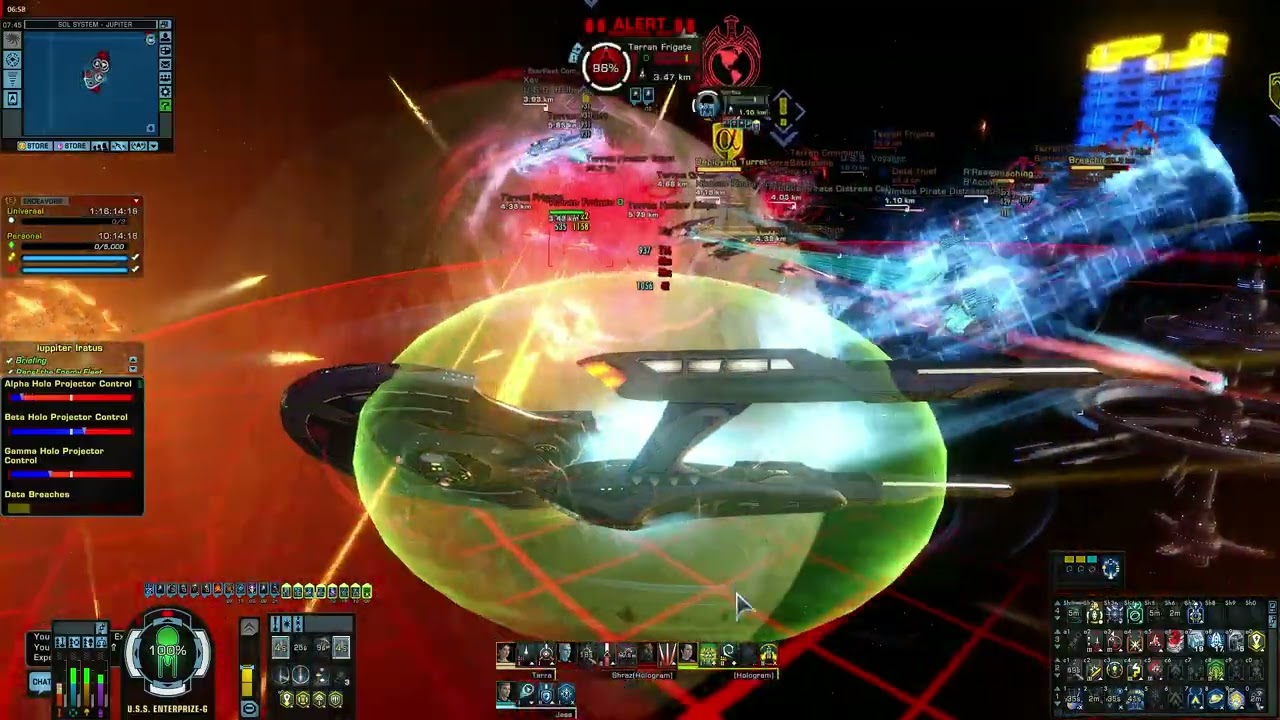 Star Trek Online Jupiter Iratus Constitution III Iconian Resistance set