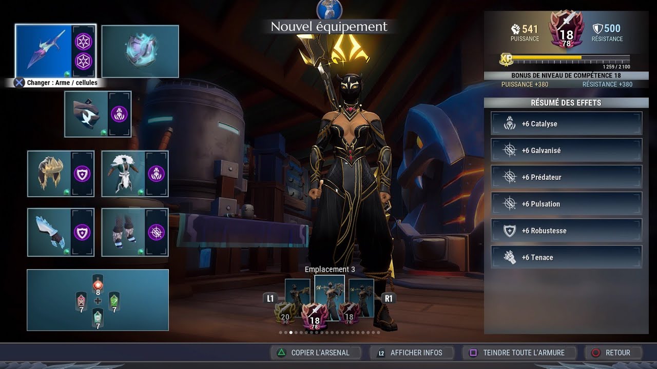 DAUNTLESS build malkarion pour débuter