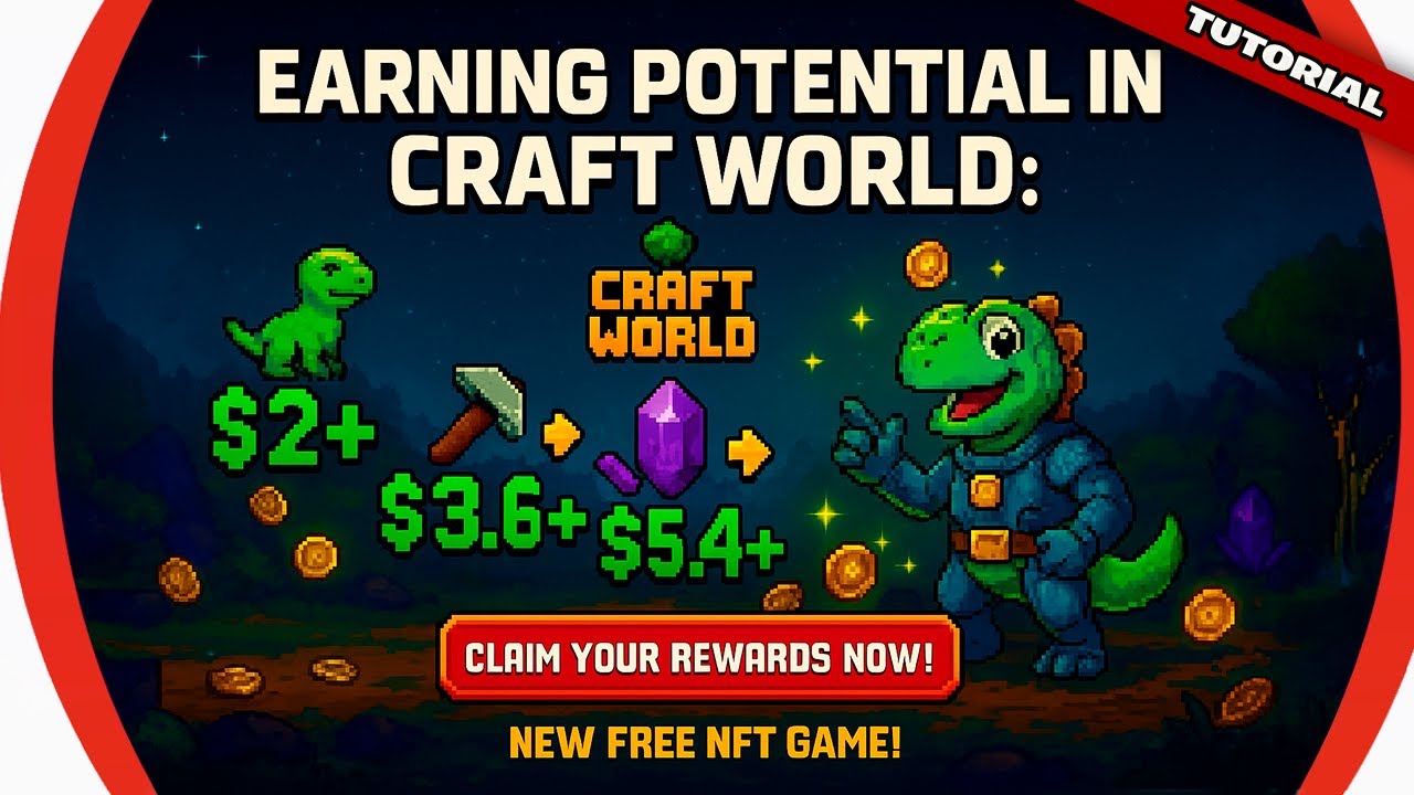 New Free NFT Game Craft World: How to Make Money Today