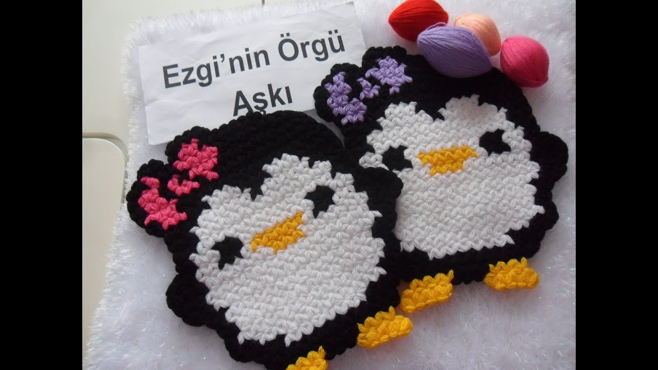 Penguen Lif Yapımı ( 1. Bölüm ) / Knitting Penguin 