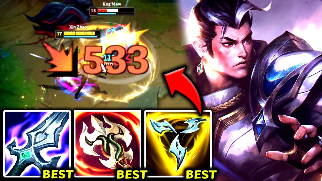 XIN ZHAO TOP, НО Я ОДНАЖДЫ СРАЖАЮСЬ 1 НА 5 С ПОЛНОЙ НОВОЙ ПЕРЕРАБОТКОЙ! (МНЕ ОЧЕНЬ НРАВИТСЯ👌) - Р...