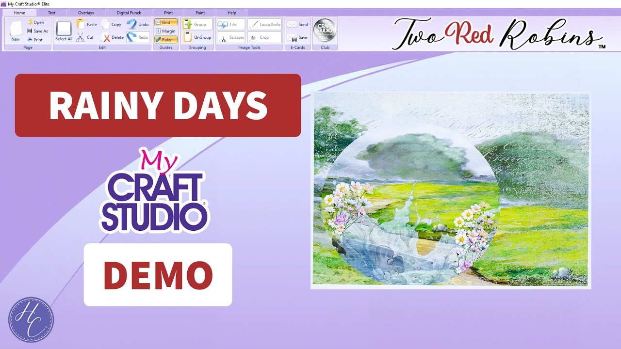 Stay Dry & Create Your Rainy Days Scenes With My Craft Studio!