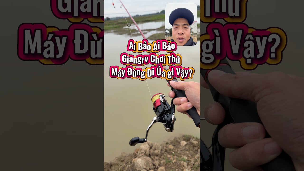 Ai Bảo Giangrv Không Chơi Máy Đứng | Cần Lk Sv Kết Hợp Máy Daiwa MG S Hoàn Hảo? 