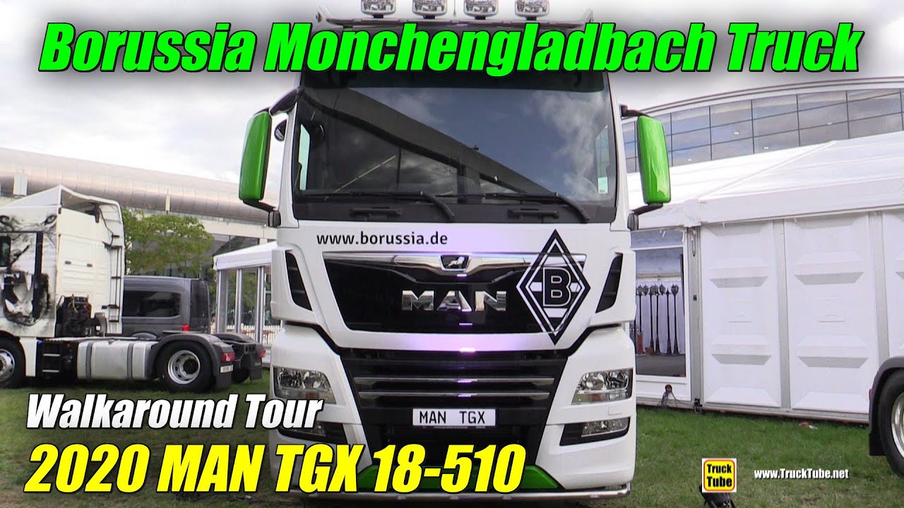 2020 MAN TGX 18 510 Borussia Munchengladbach Truck - Exterior Walkaround