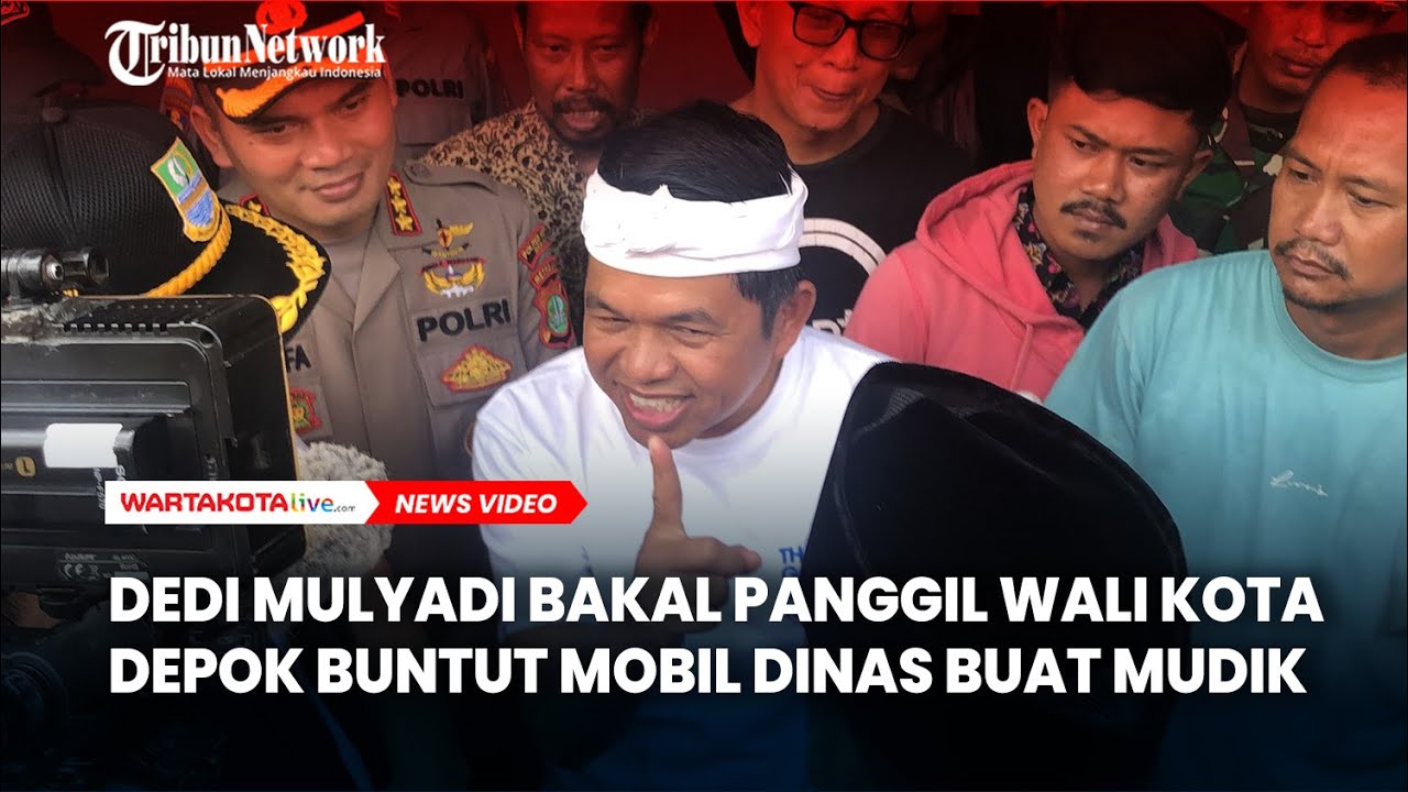 Dedi Mulyadi Bakal Panggil Wali Kota Depok Buntut Mobil Dinas untuk Mudik