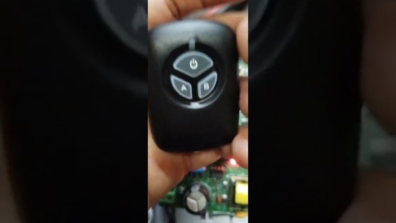 Configuración de los tres botones de control. Electrificadora Intelbras