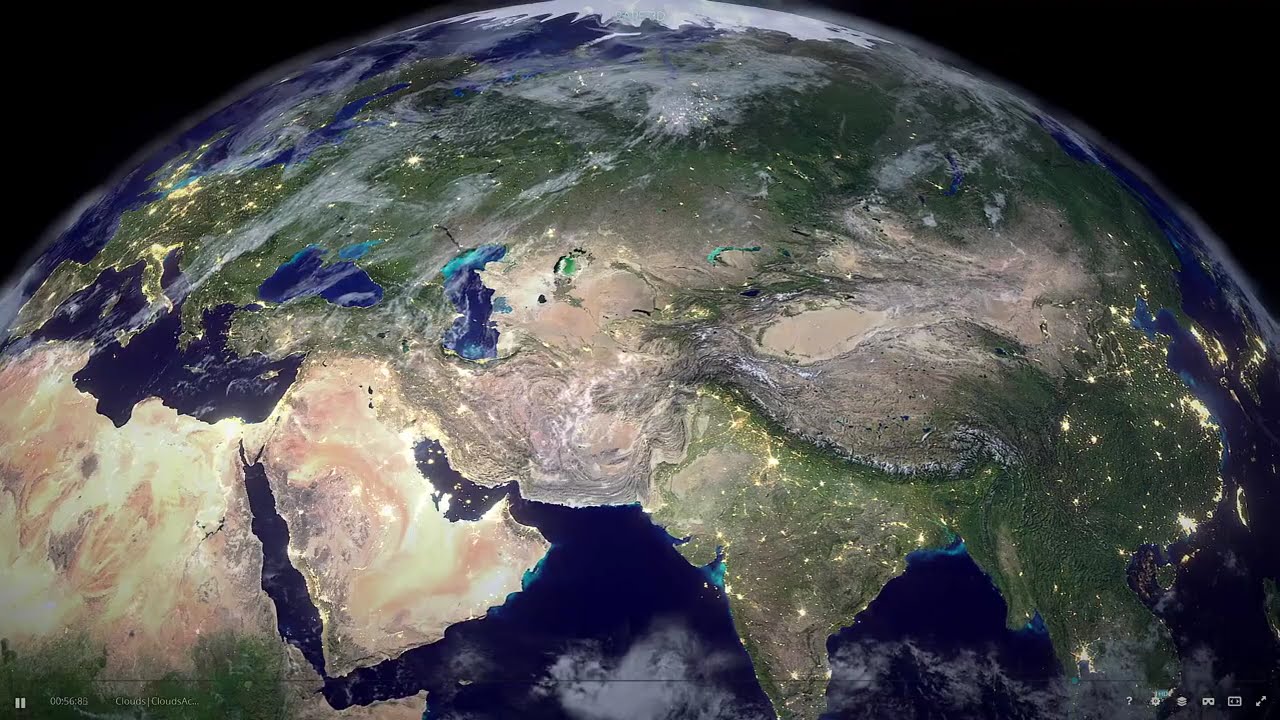 The Earth 3D Model by Shubhanshu Soni [Rare 3D] #rare3d