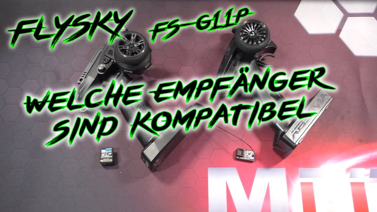 FlySky FS-G11P Welche Empfänger sind kompatibel | HD+ | German/Deutsch