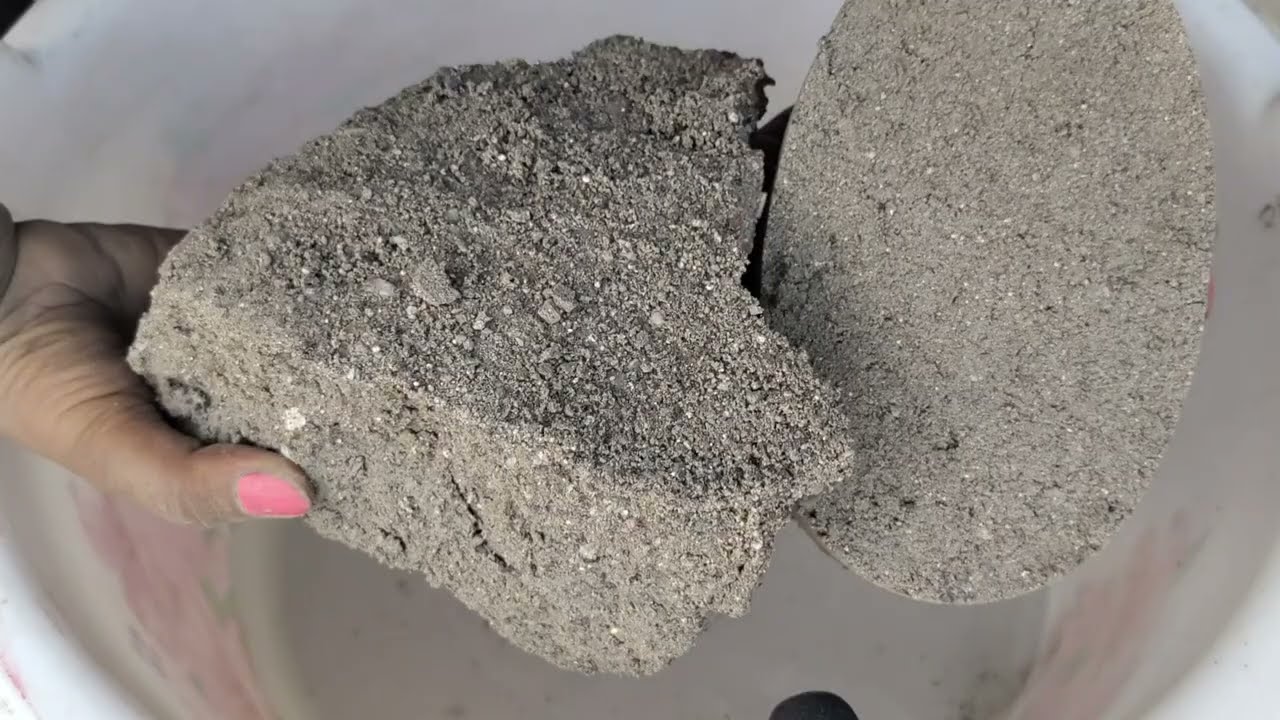 Asmr - Dusty 🌪️ Crispy all texture mix texture water 💦 crumbling