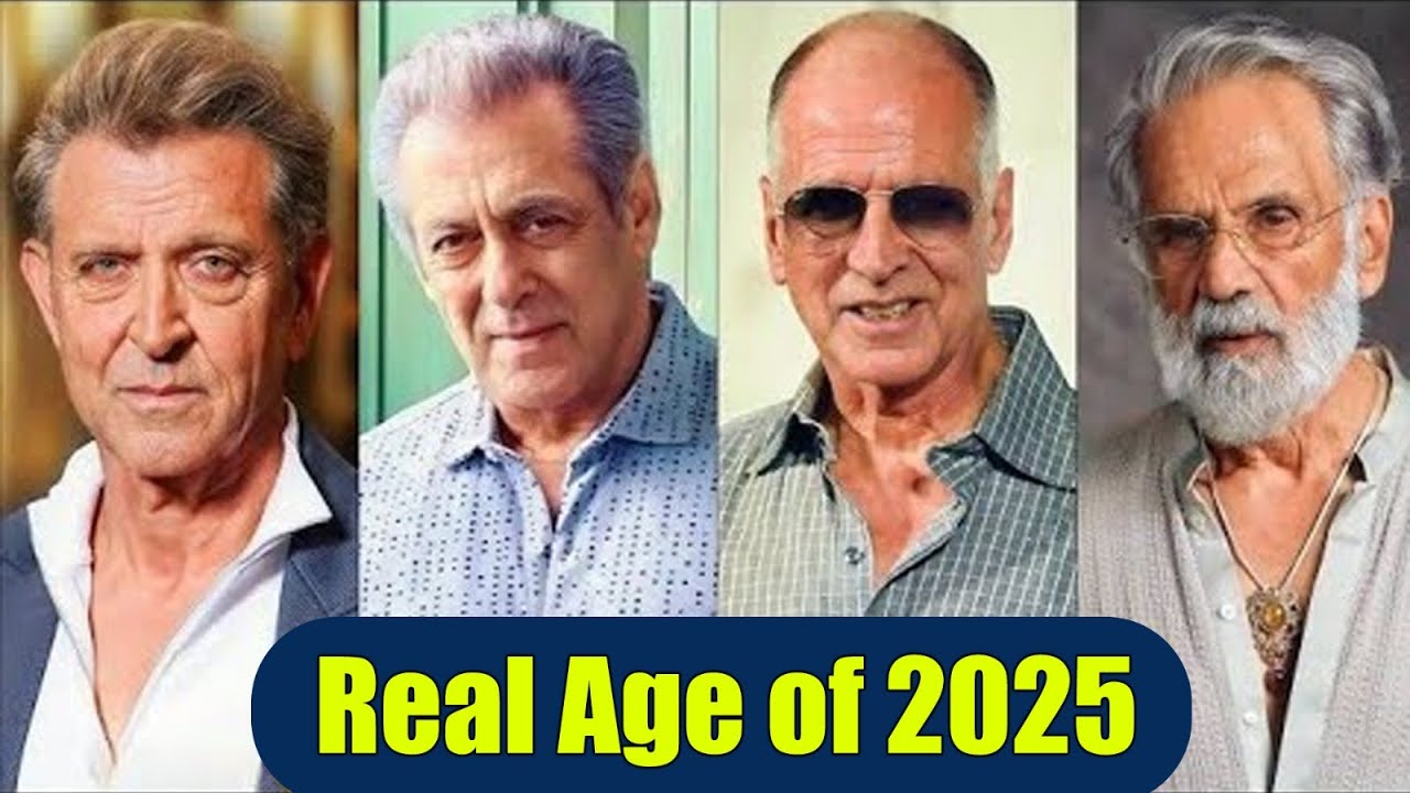 All Bollywood Famous Actors Real Age || Real Age Bollywood Actors #cinetazagi