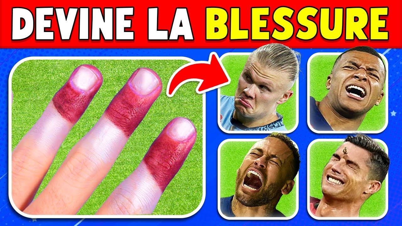 Qui s'est BLESSÉ...? 🔴Cartons Rouges🤕Blessures😭Pleures🎤Voix😂Rires👦🏻Cheveux⚽Quiz Football