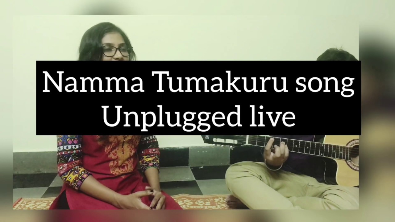 Namma Tumakuru song unplugged live jam -Rushmi G Sharvi  Ft Karthik