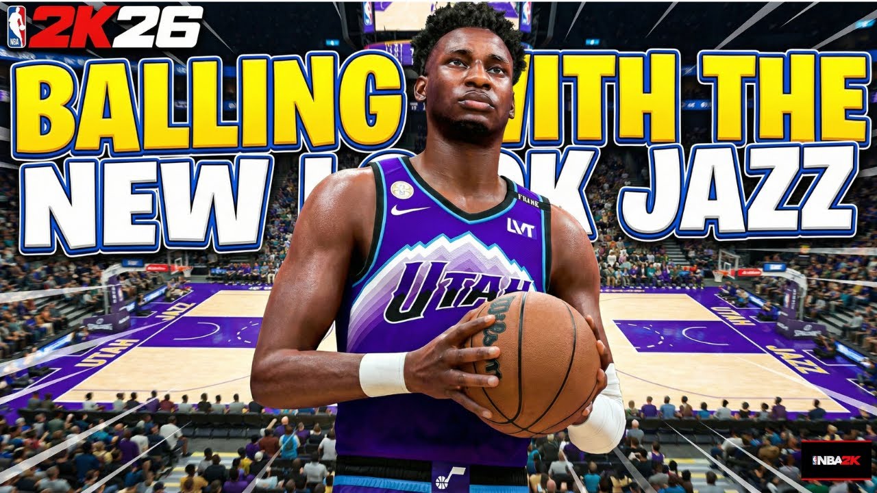 Balling with the new look Jazz Playnow Online NBA 2k