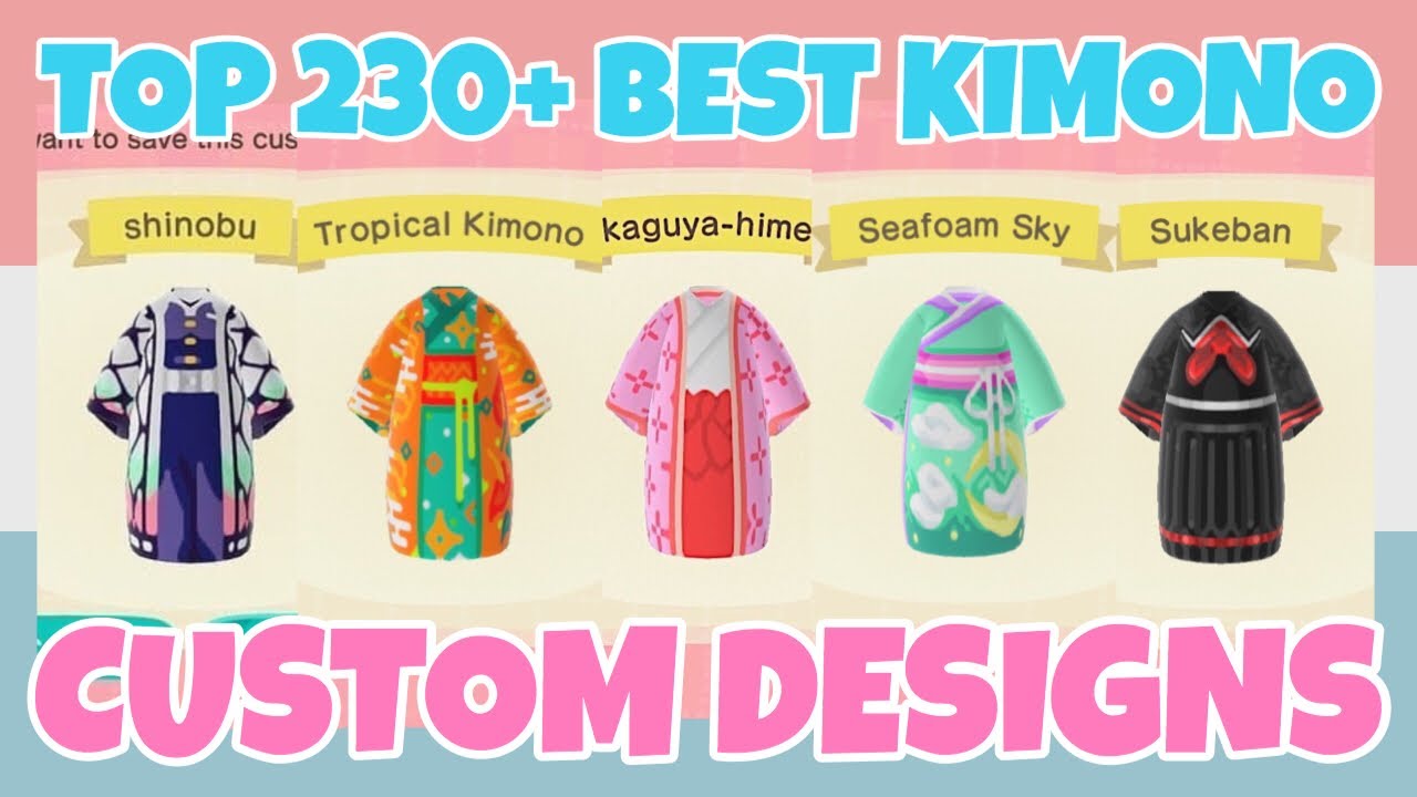 Top 230+ Best Kimono Custom Designs In Animal Crossing New Horizons - Design ID Code
