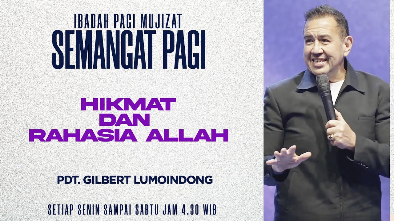 Semangat Pagi | Hikmat Dan Rahasia Allah | Rabu, 11 Maret 2026