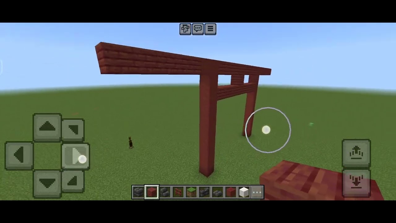 Japnese Arch building tutorial for beginners #minecraft #Arch #gameplay 