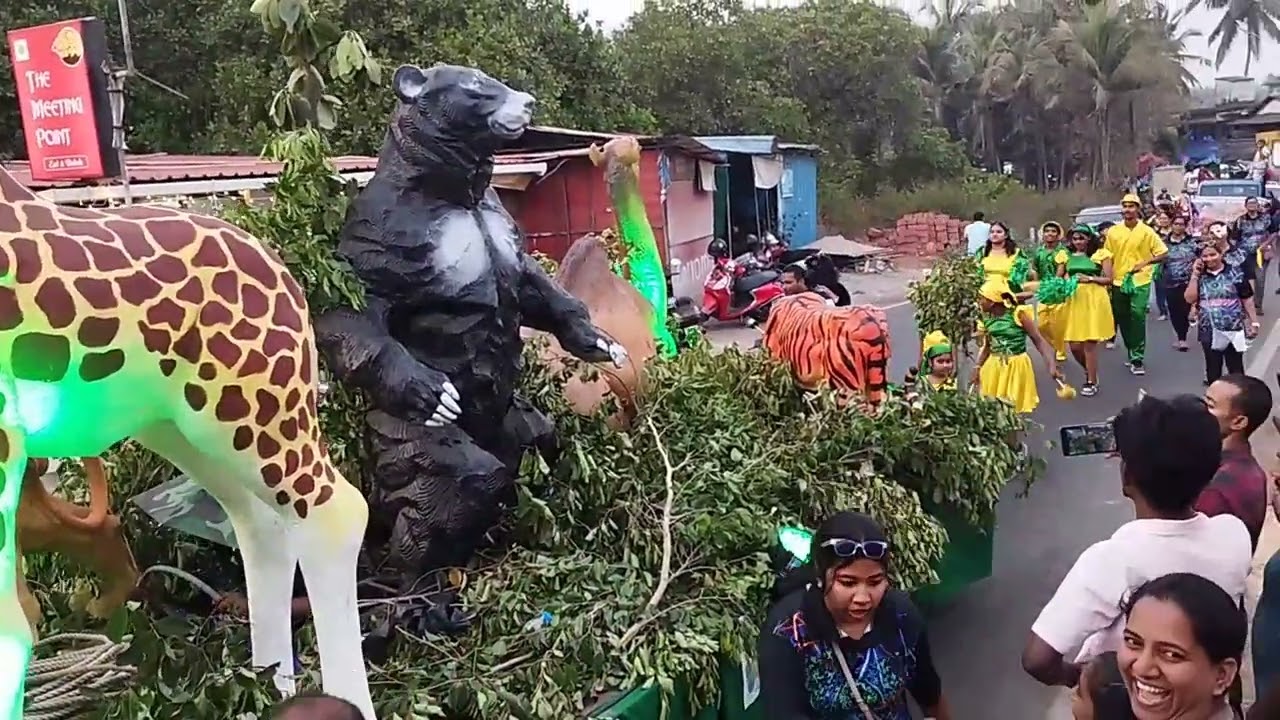 Goa Carnival 2026 – Amazing Carnival Floats at Mobor & Cavelossim | Full Parade #viral #carnival 