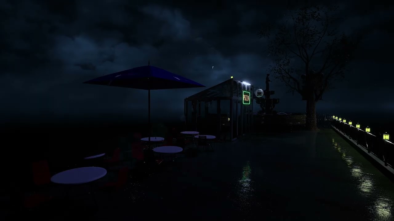 Heavy Rain at Night for Sleep 🌧️ Fall Asleep in Minutes