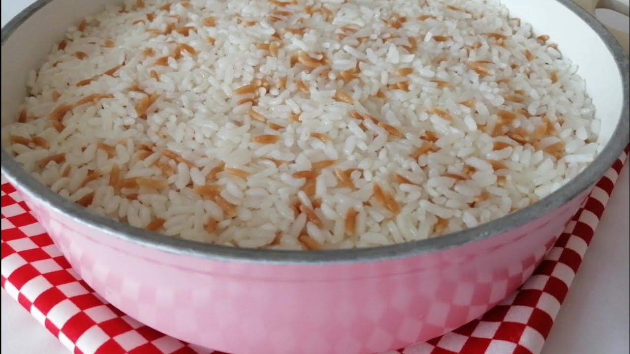 TANE TANE, BEMBEYAZ, PARLAK ARPA ŞEHRİYELİ PİRİNÇ PİLAVI NASIL YAPILIR 👌💯