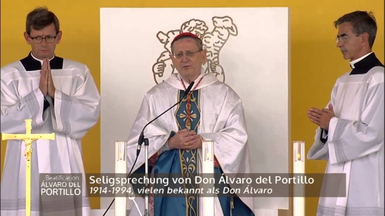 Ceremonia de Beatificación de Don Alvaro del Portillo - 2014-9-27