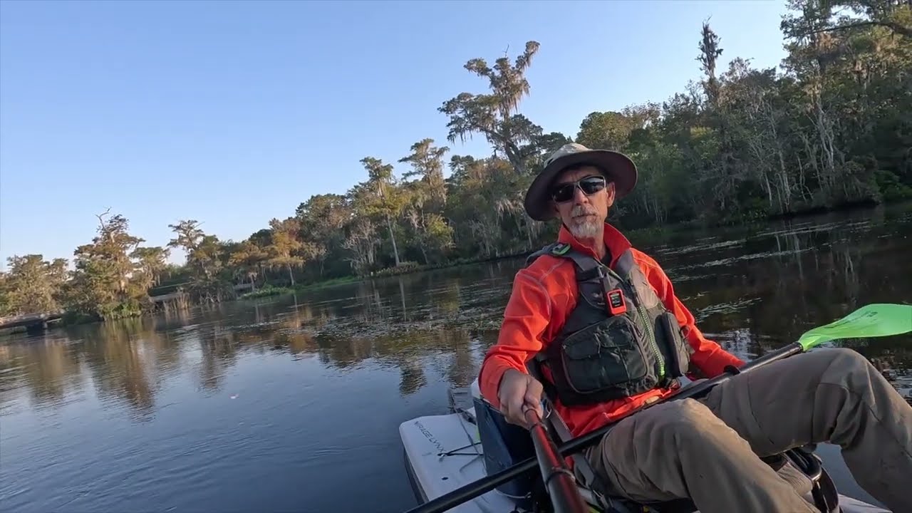 Kayaking Wakulla River to St Marks River