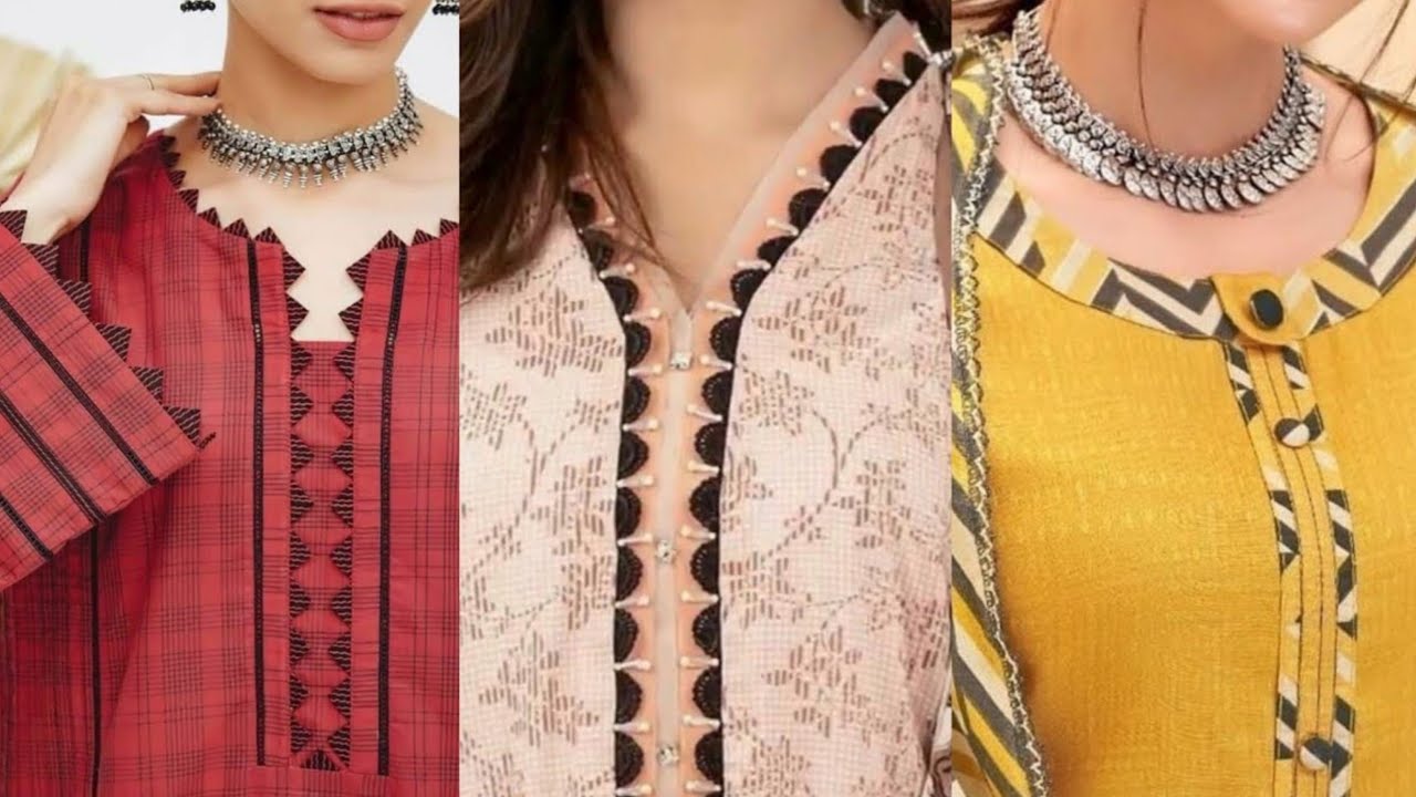 Unique neck designs 2023#Special Eid collection clothes
