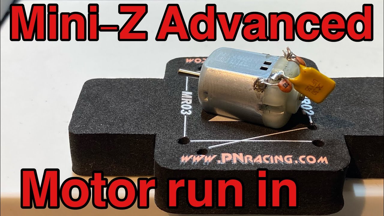 How to run in brushed mini-z motor [advanced]