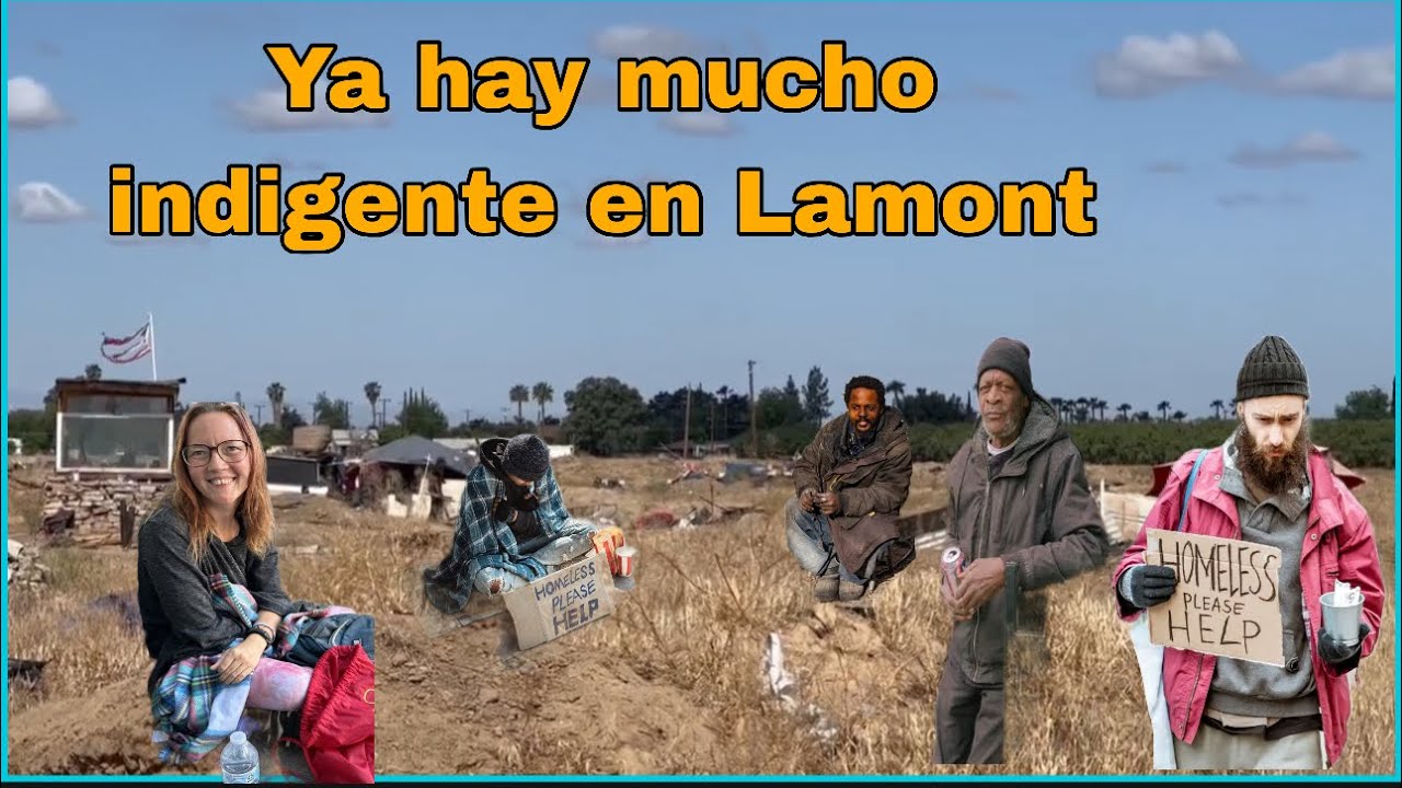 AQUI ES UNA PARTE MUY PELIGROSA PARA CAMINAR EN LAMONT CALIFORNIA HAY MUCHOS HOMELESS 