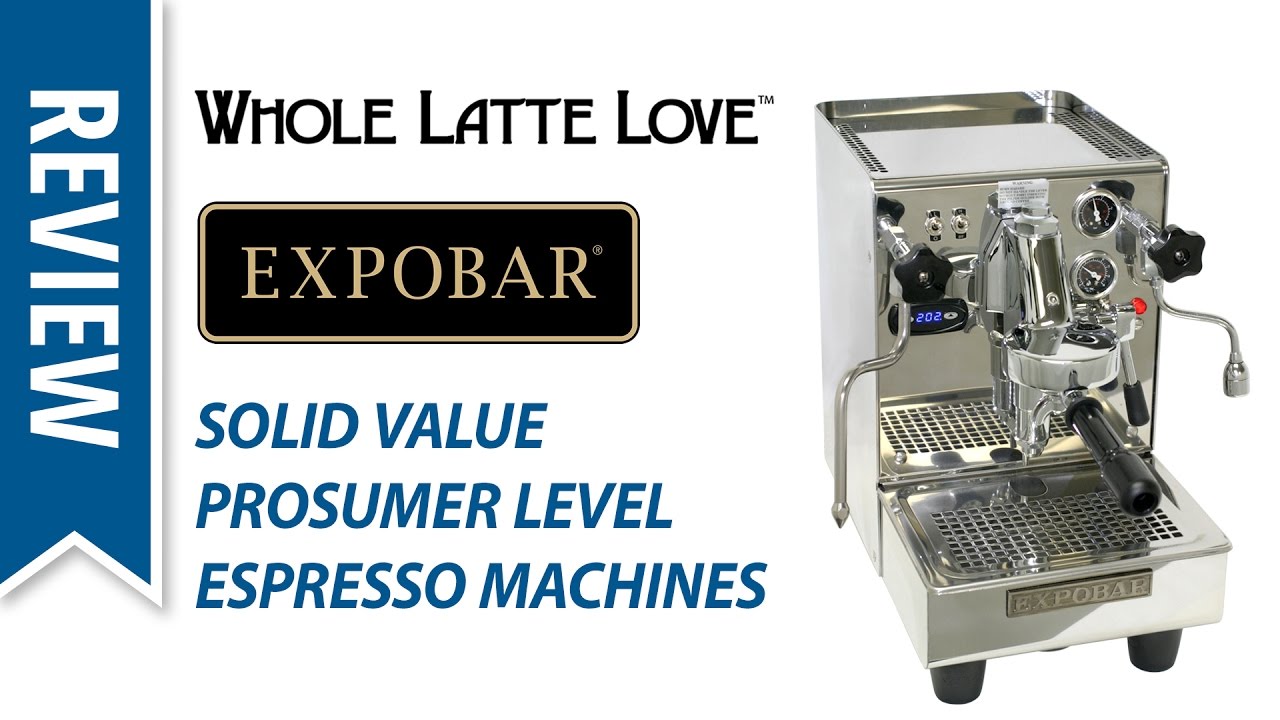 Review of Expobar Espresso Machines