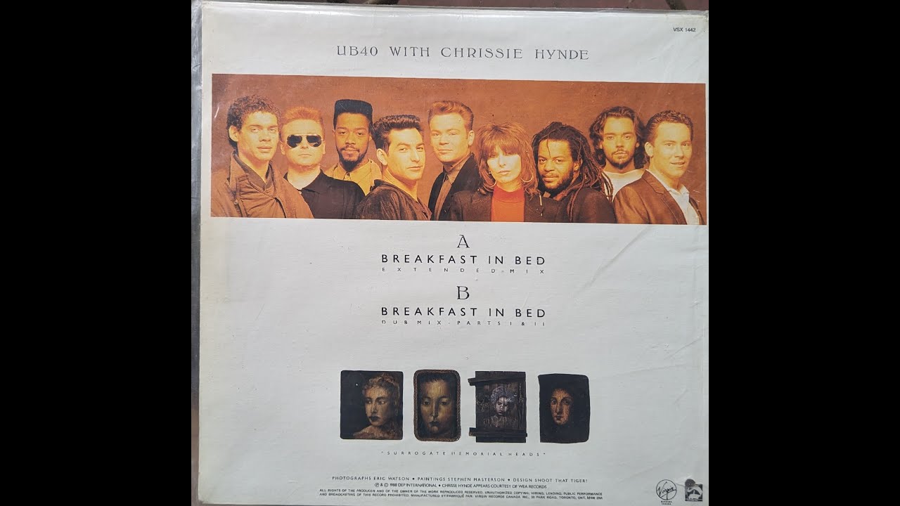UB40 w/ Chrissie Hynde - Breakfast In Bed (12