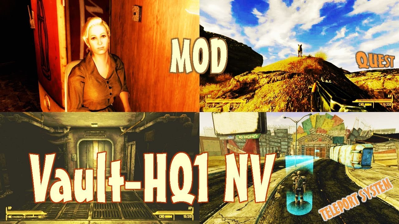Fallout NV Mods: Vault-HQ1 NV - Player Home Part 1