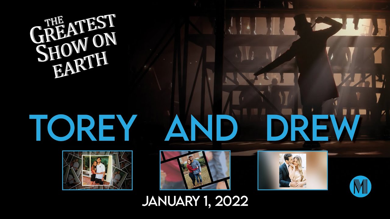 Wedding Rehearsal Dinner Video | Torey and Drew | The Greatest Show On Earth | Milestone Slideshows