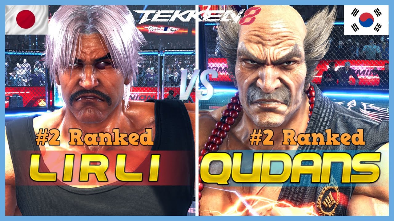 Tekken 8 💥 Li R Li (#2 Ranked Paul) Vs Qudans (#2 Ranked Heihachi) 💥 High Level Gameplay