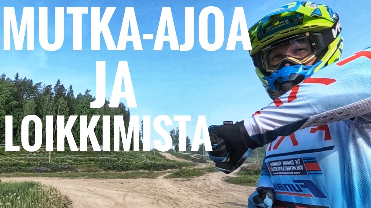 Aluevalmennus osa 5 - Karkkila Motocross mutkat ja hyppyrit