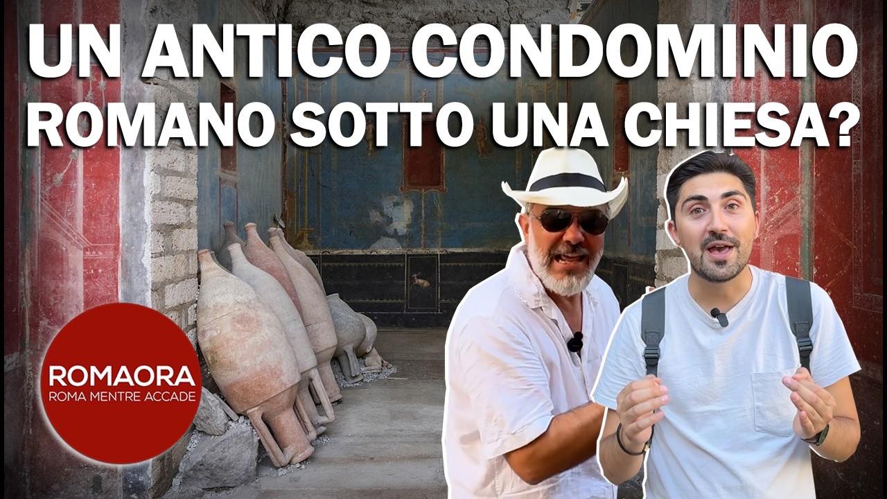Un antico CONDOMINIO ROMANO nascosto sotto una CHIESA di Trastevere