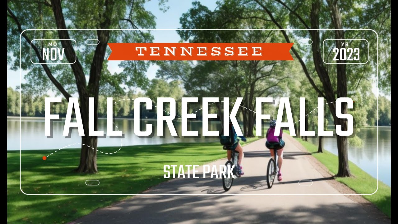 Fall Camping, E-biking, and fishing at Fall Creek Falls State Park in Tennessee - November 2023