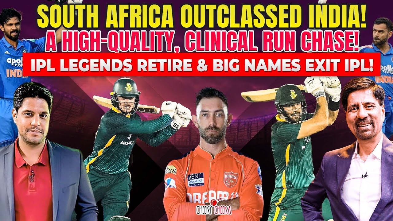 South Africa Outclass India! | Clinical Run Chase | IPL Legends Retire & Big Names Exit!