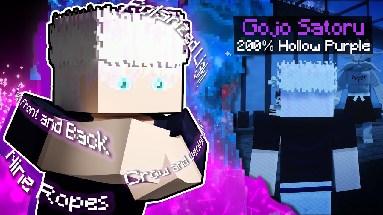 The TRUE Power of 200% GOJO SATORU in Minecraft Jujutsu Kaisen