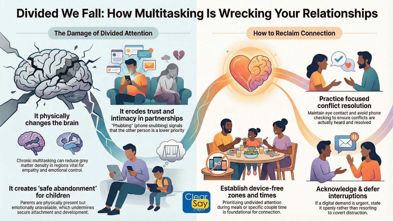 Multitasking effects on relationships
