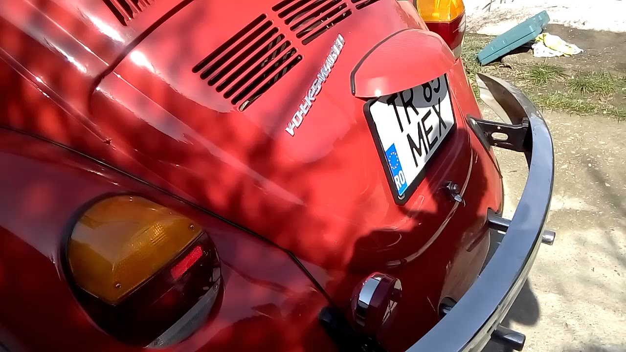 VW Kafer Samtrot noise engine