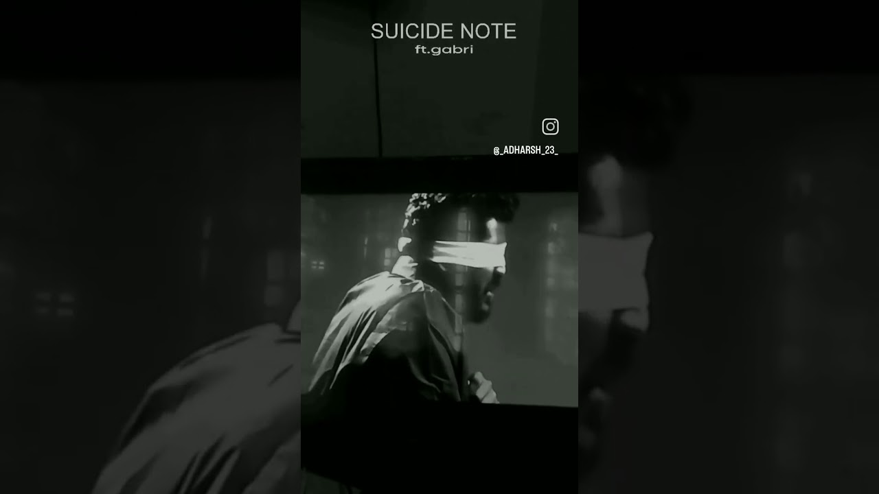 SUICIDE NOTE-Gabri💥🔥