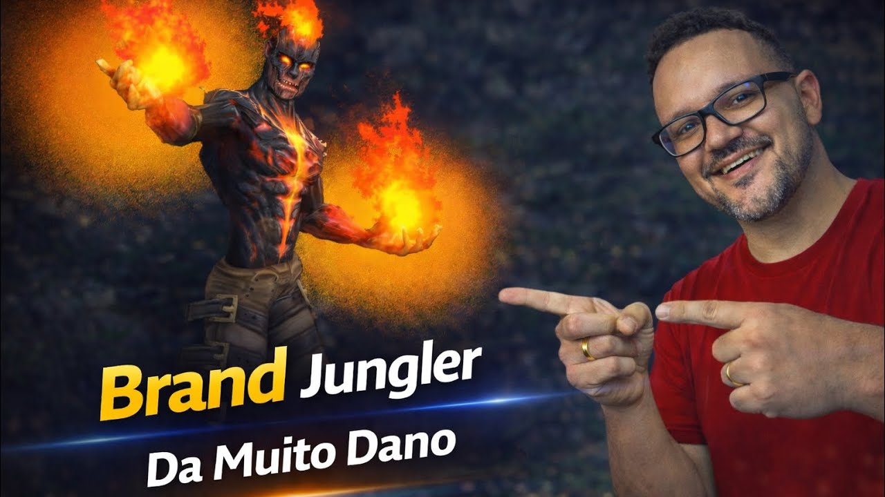 Brand Jungler da Muito Dano