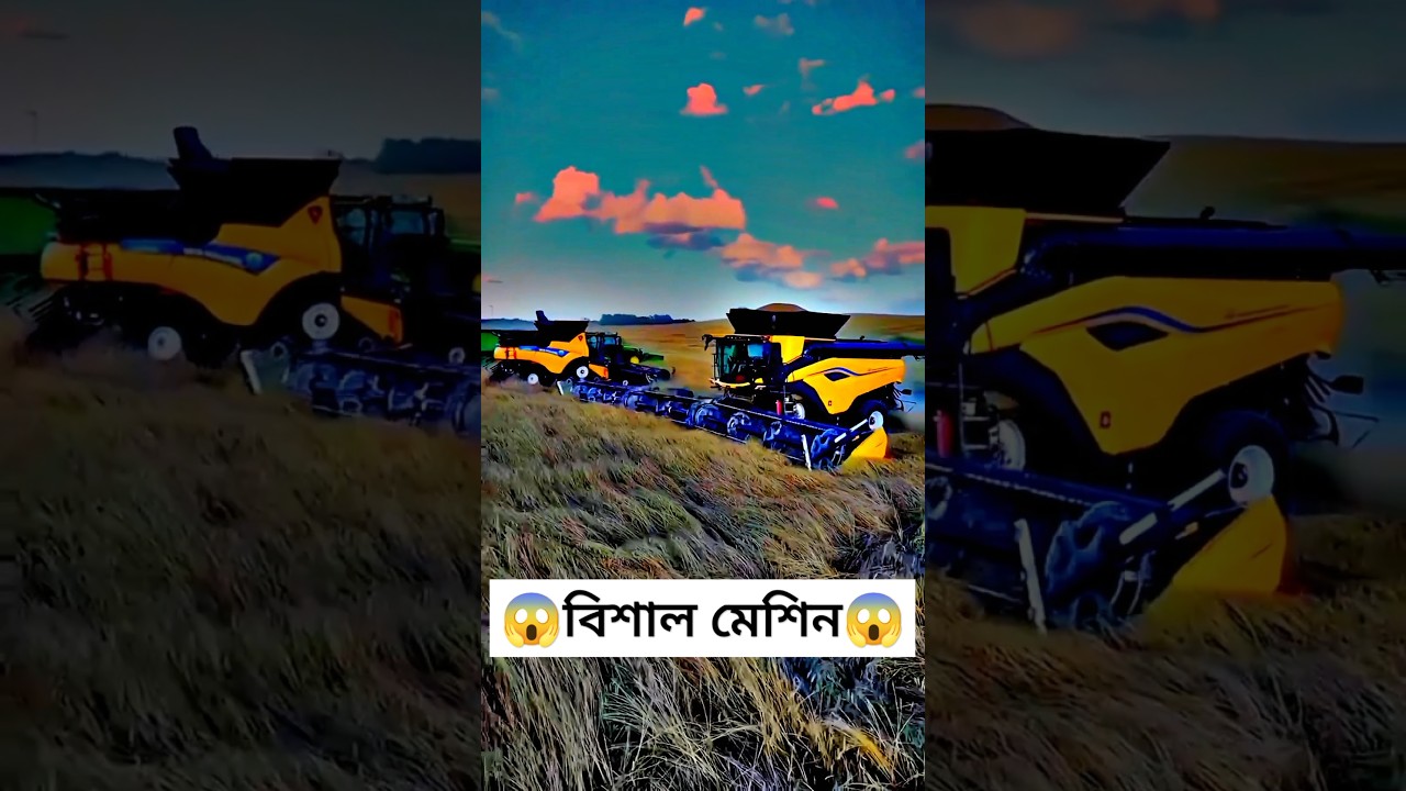 😱new SEED DESTROYER & FENDT 10T Harvesting Wheat #shorts #harvest2024 #machine #agriculture #hdr #4k