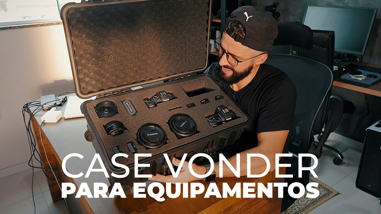 CASE VONDER PARA MEUS EQUIPAMENTOS - VLOG
