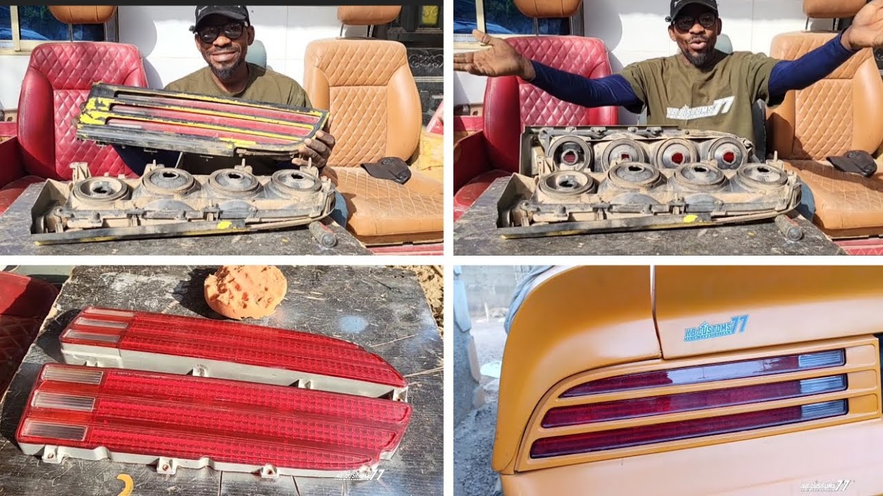 transAM 1976 restore tail light, how to restore real lights