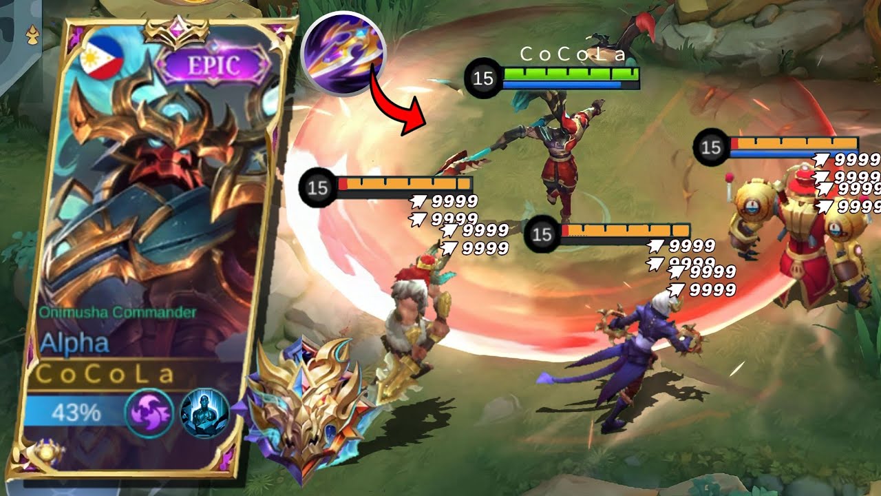 ALPHA HAS NO COUNTERS!! | BEST ONE SHOT BUILD FOR HIGH RANKED GAMES | 100% BROKEN TRUE DAMAGE!!
