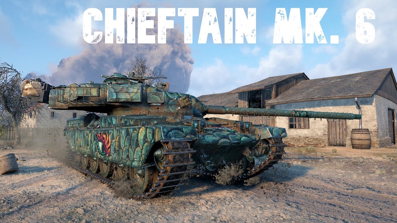 World of Tanks Chieftain Mk. 6 - From Losing to Winning.