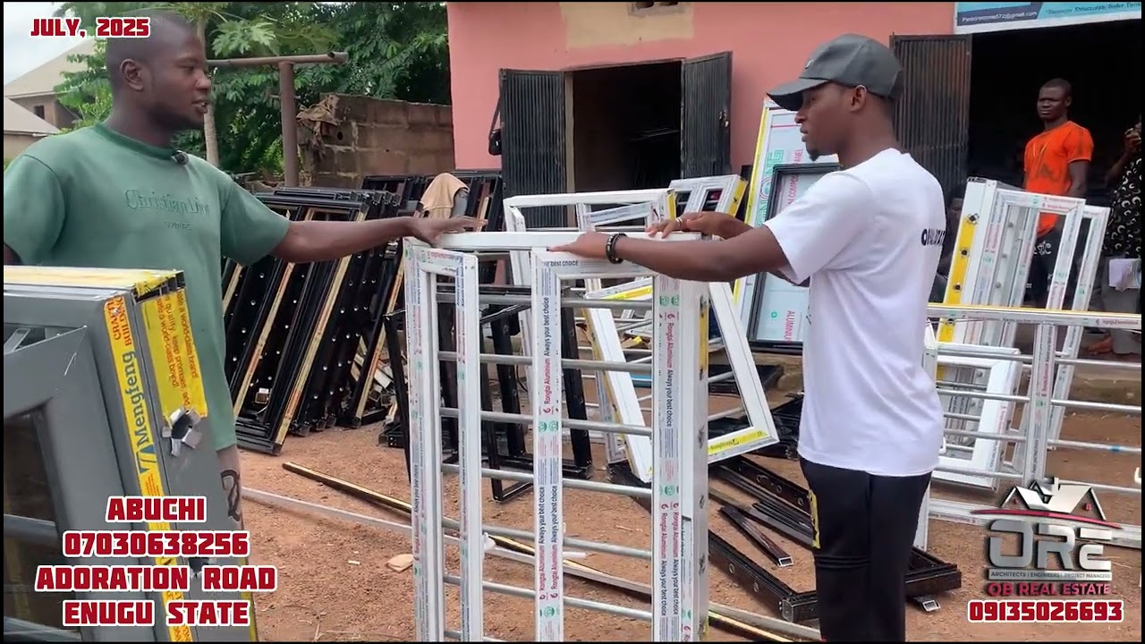 Enugu State: The Cost of Frameless & Casement Aluminum Windows in Nigeria in July 2025