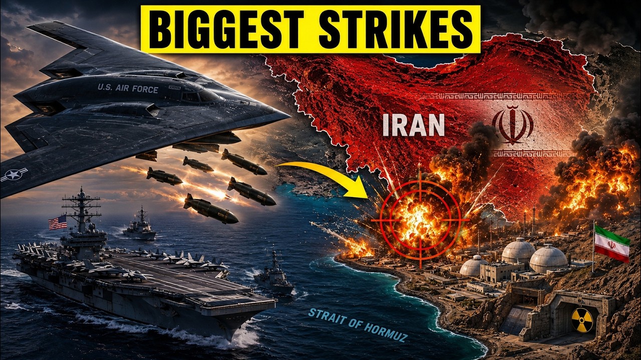 U.S. Military Is About To UNLEASH Its Biggest Strikes Yet On Iran
